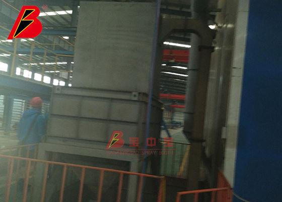 자동 표면 세정 69 kw 샌드블래스팅 공간