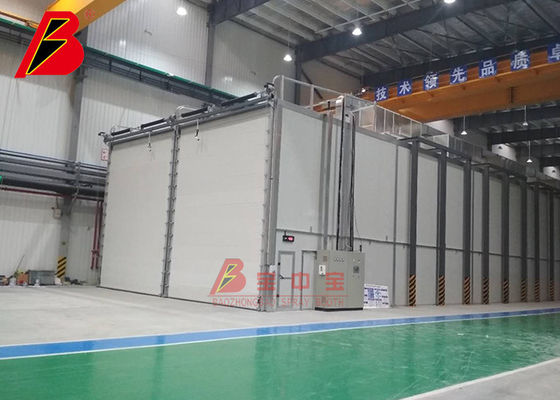 품질 차량 트럭을 위한 굽기 공간 49KW 산업적 스프레이 부스 공장