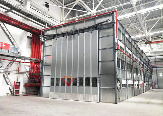 품질 49KW 산업용 페인트 부스 공장