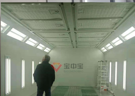 품질 자동 재마무리 부스 호주 표준 살포 부스 주문을 받아서 만들어진 디자인 페인트 방 공장