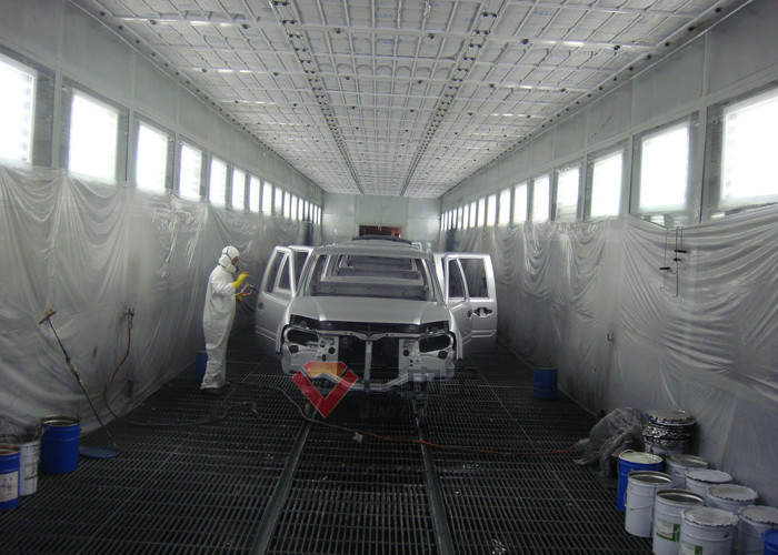 자동차를 위한 자동차 그림 생산 라인  자동 페인트 액체 분사 라인